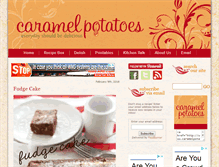 Tablet Screenshot of caramelpotatoes.com